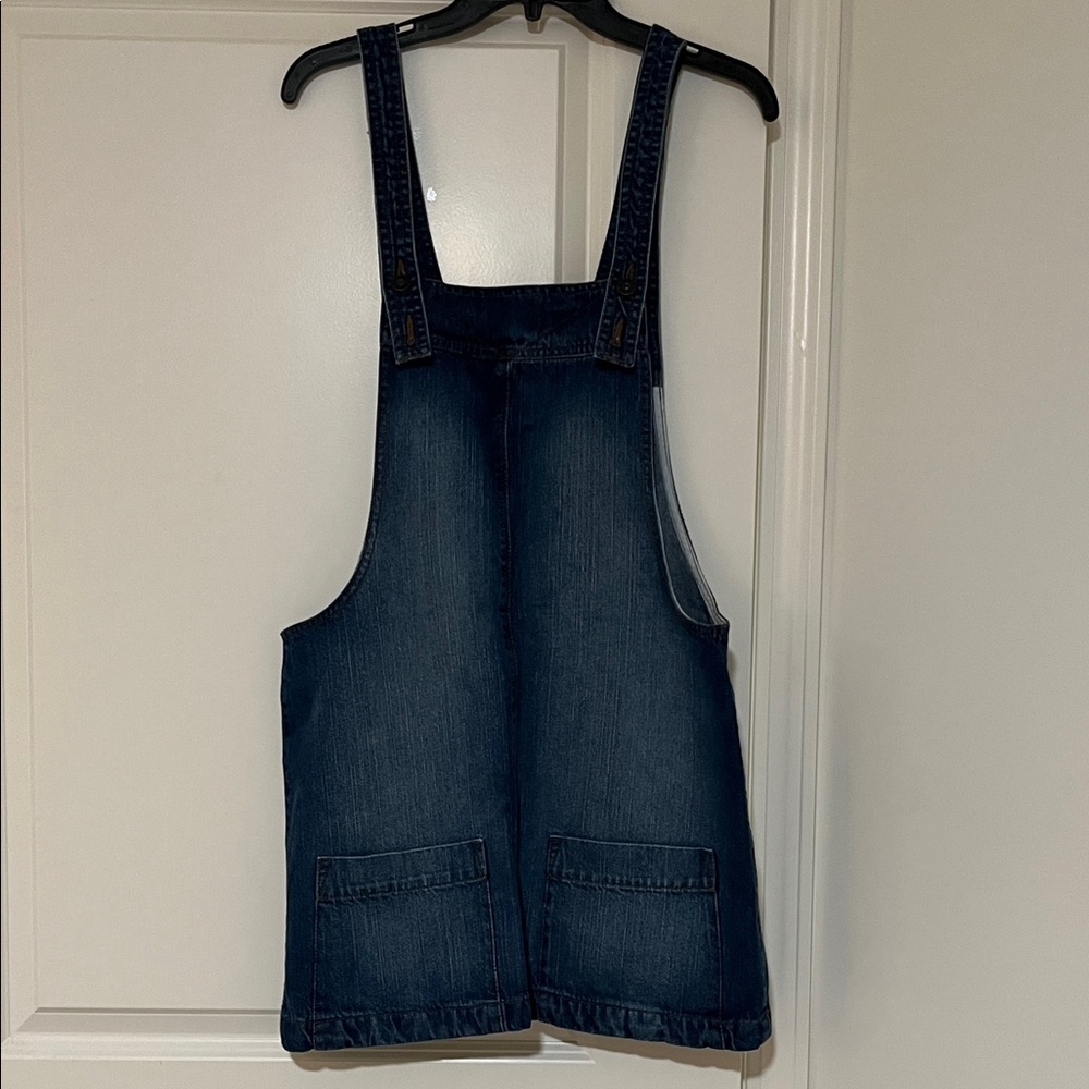 Denim Mini Skirt with Pockets